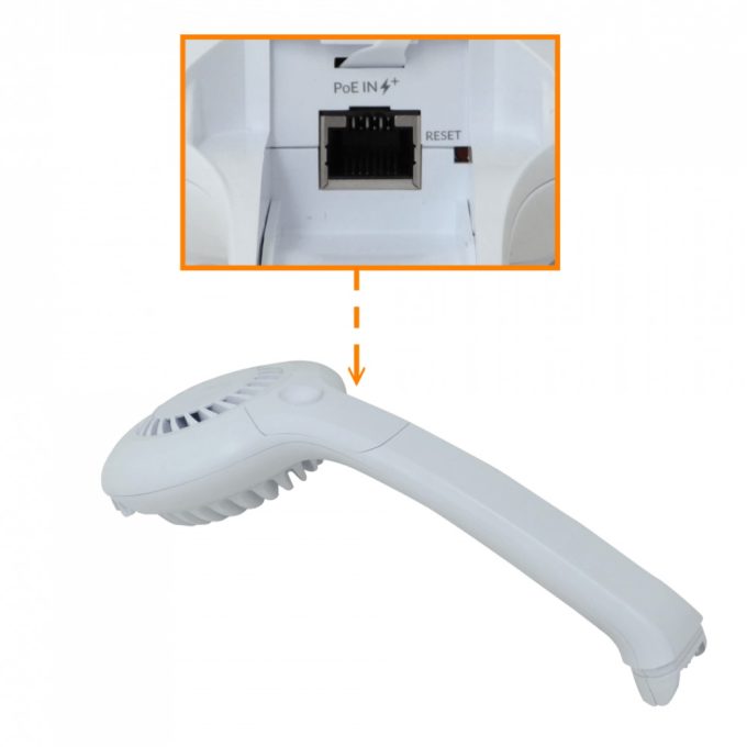 UBIQUITI AF60-LR solo-60GHz 57-71GHz 1-1000 1,8Gbps(12km) inc-48V 413mm Duplex - Imagen 3