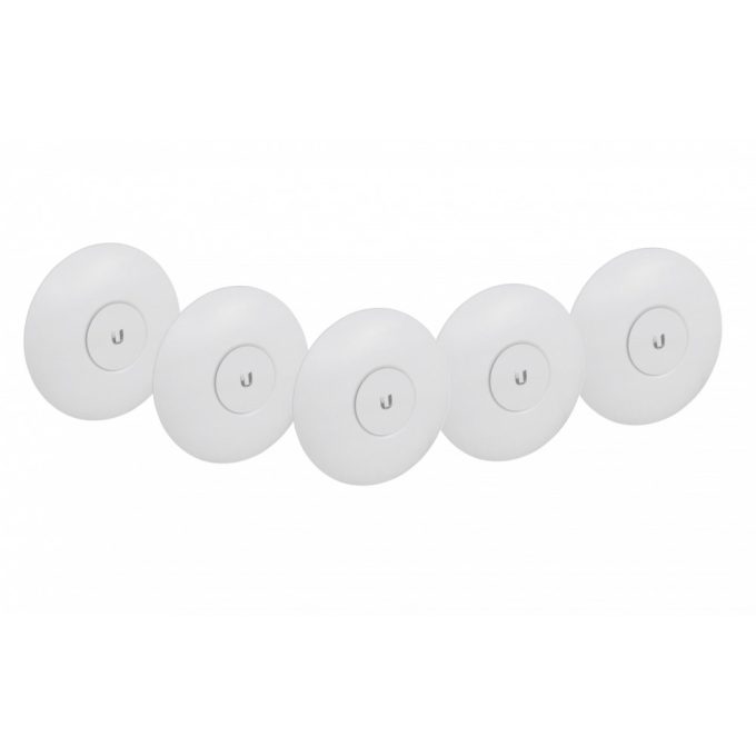 UBIQUITI Pack 5un UAP-AC-PRO 3x3 1300mbps-5GHz 450-2,4GHz 3dBi req-48V 2-1000 AC1750
